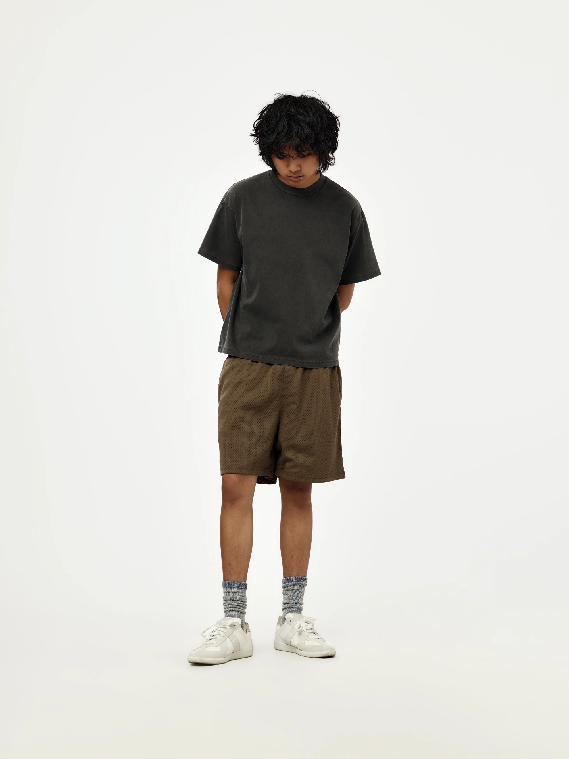 basketball shorts (dark stone) - Image 4