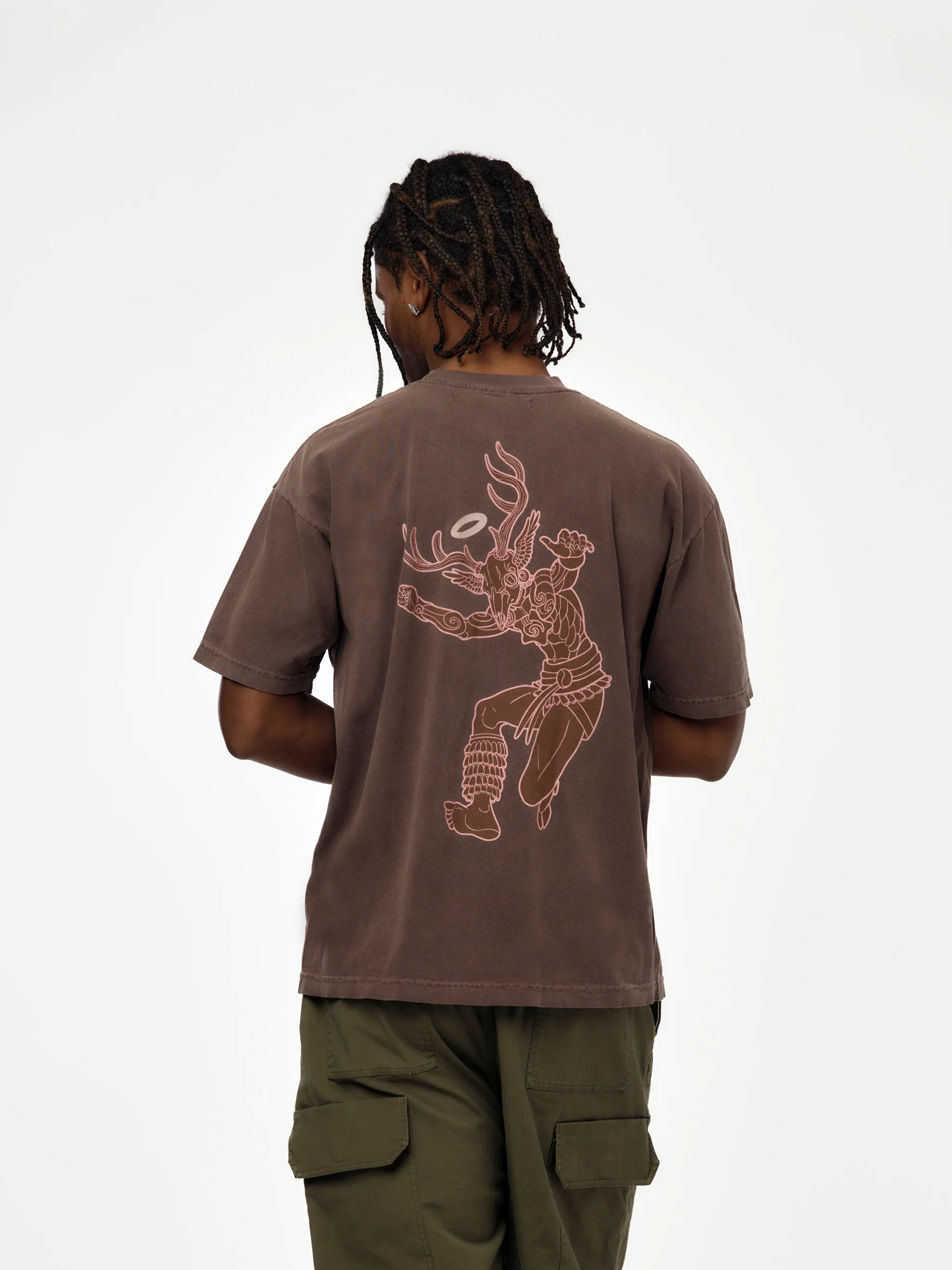 Union x HEADQUARTER Caballero Venado Tee (Clove) - Image 3