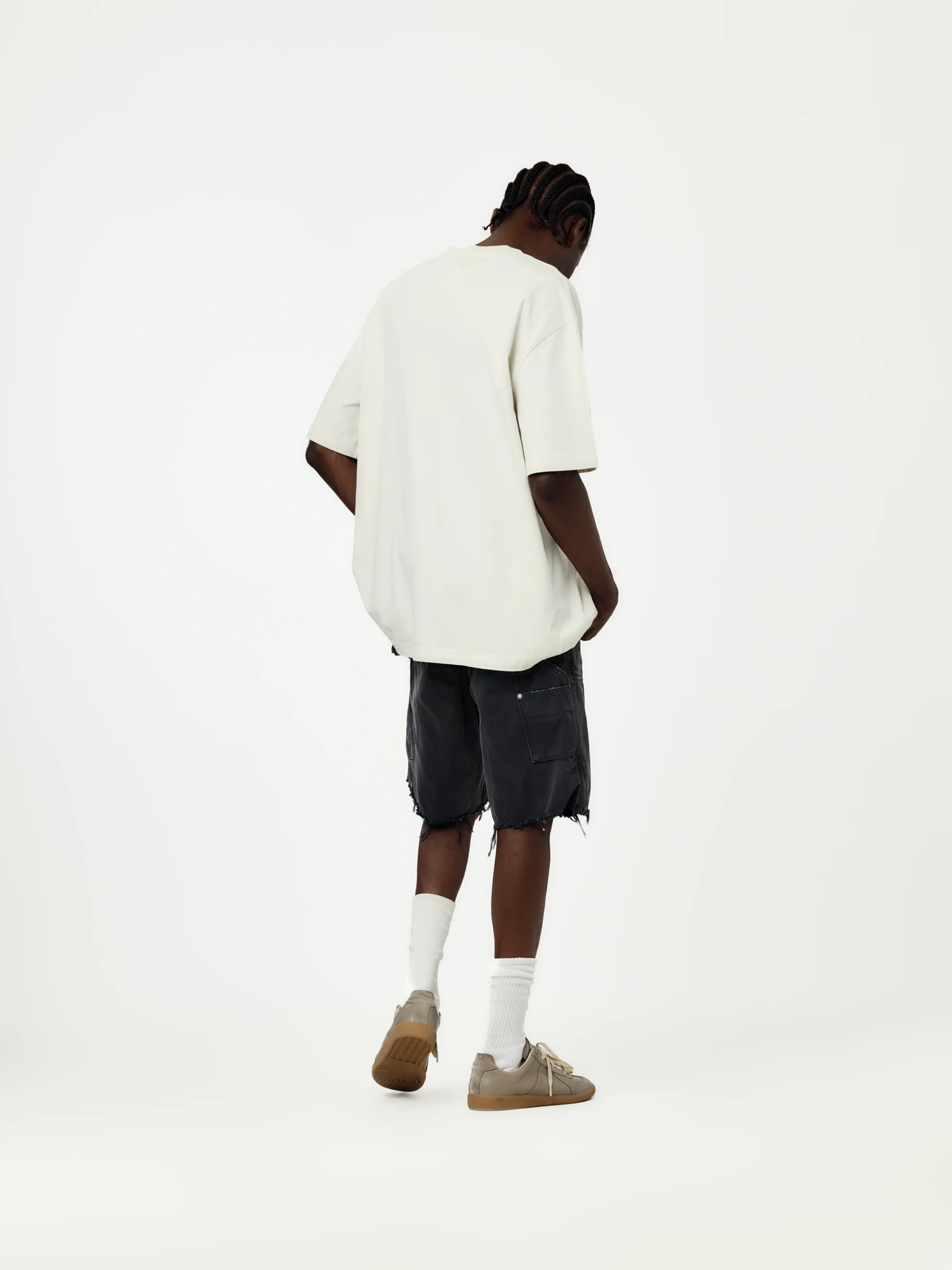 Cotton Jersey T-Shirt (Ecru) - Image 5