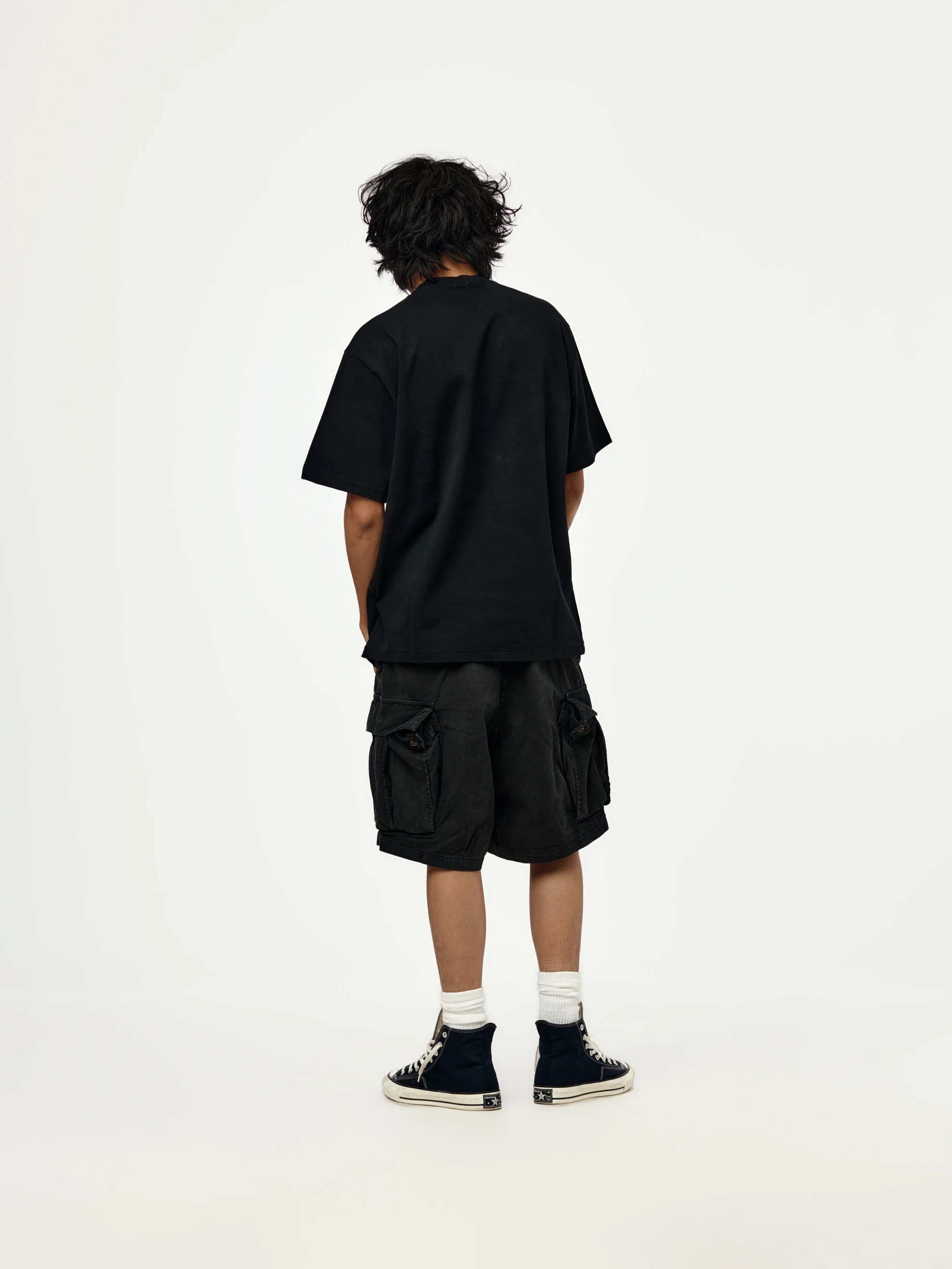 Light Weight T-Shirt (BLACK) (SIS) - Image 4