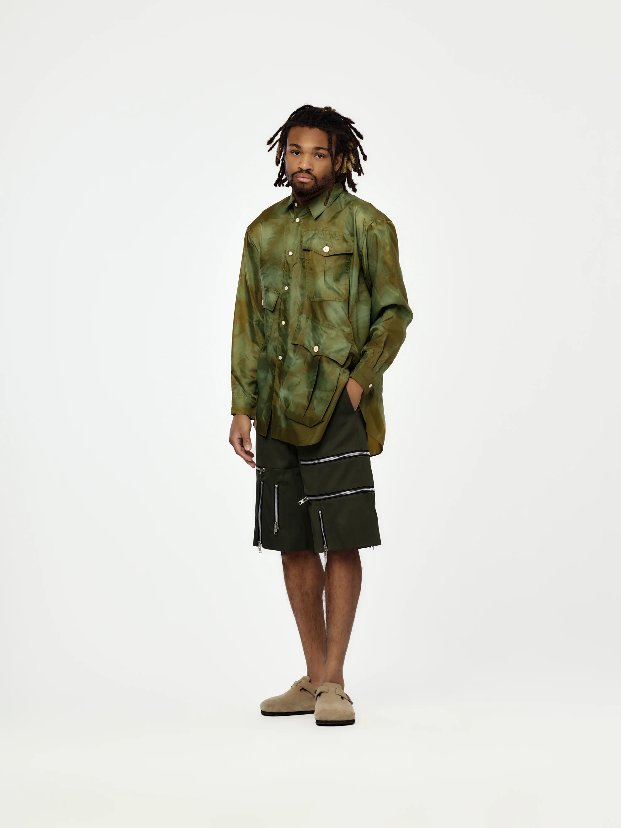 MEN'S SHIRT (KHAKI) - Image 4