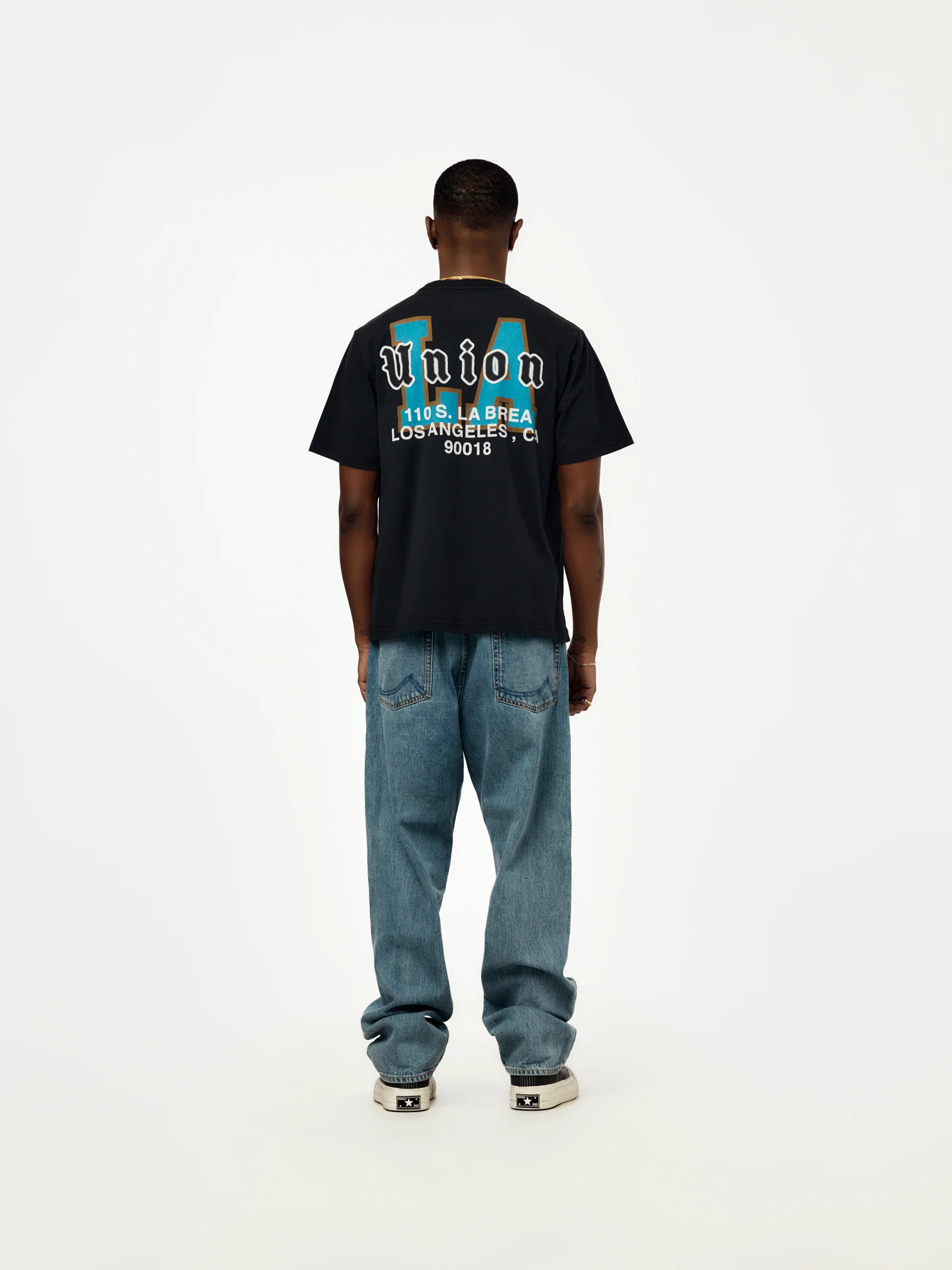 OVERLAYED TEE (TRUE BLACK) - Image 4