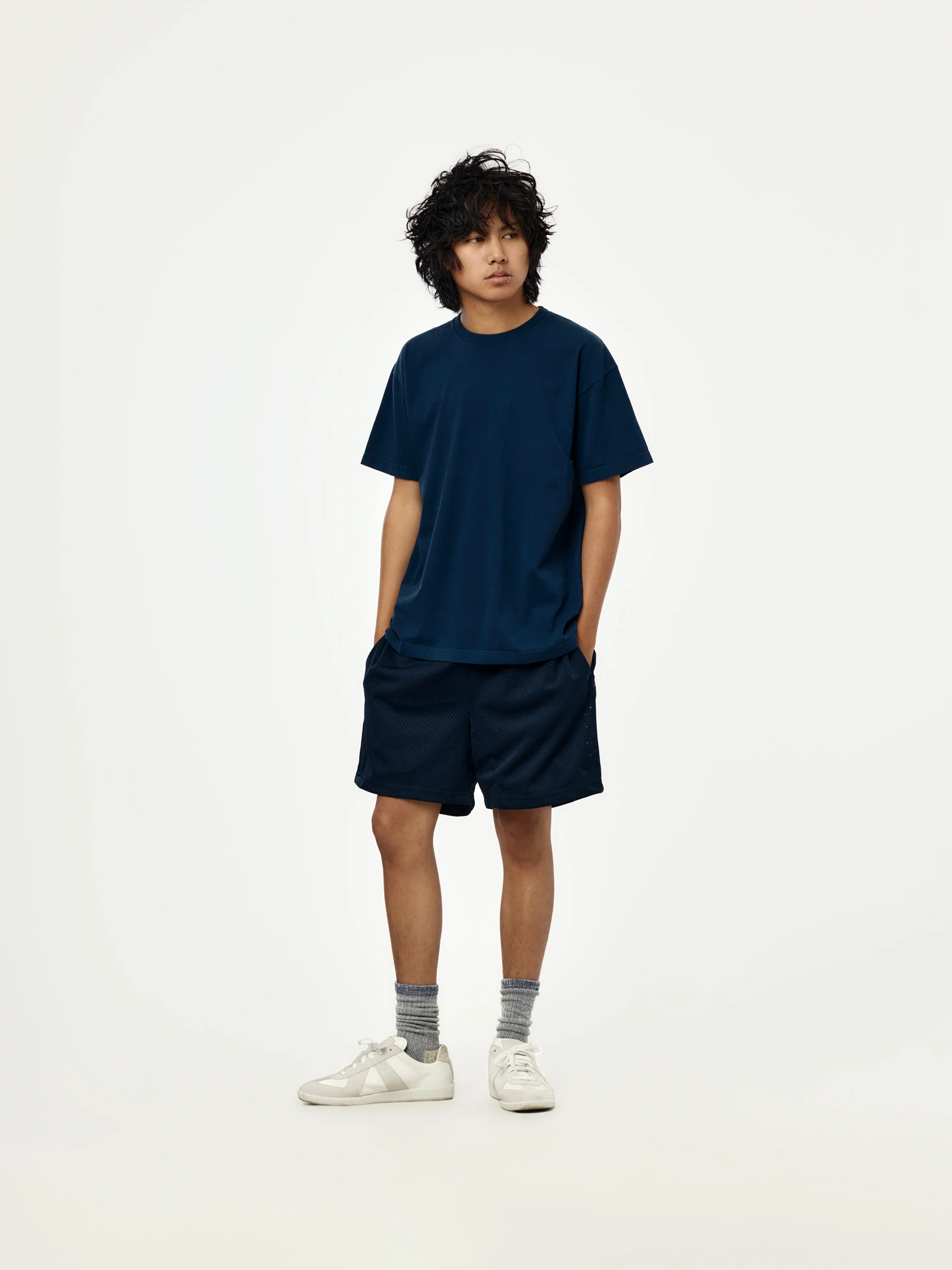 relaxed tee (light navy) - Image 4