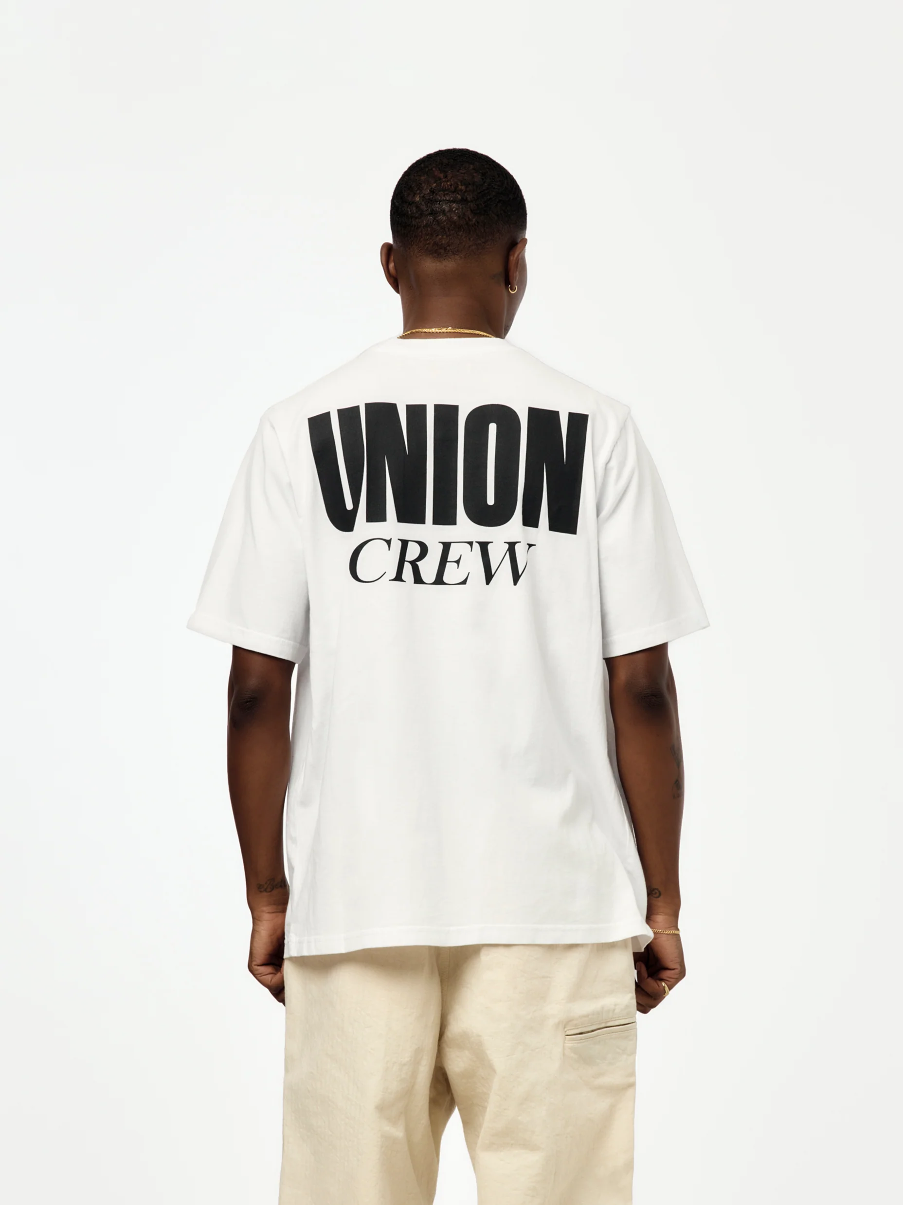 U CREW TEE (OPTIC WHITE)
