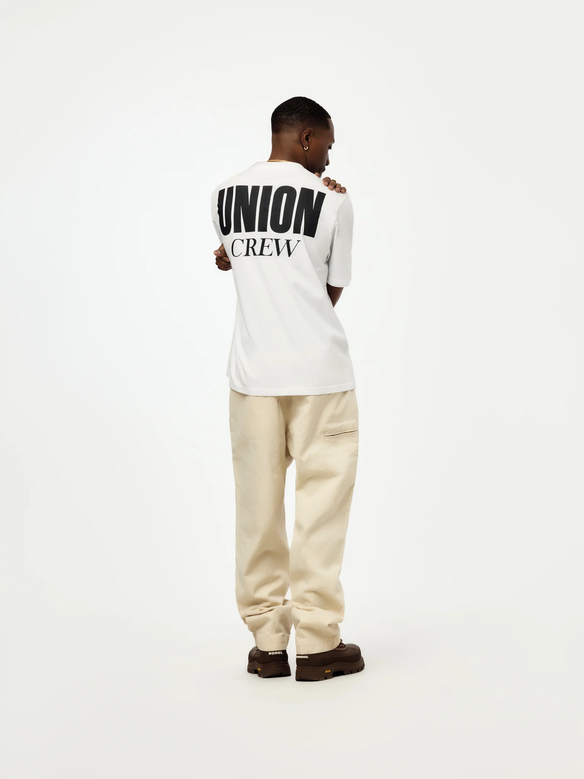 U CREW TEE (OPTIC WHITE) - Image 4